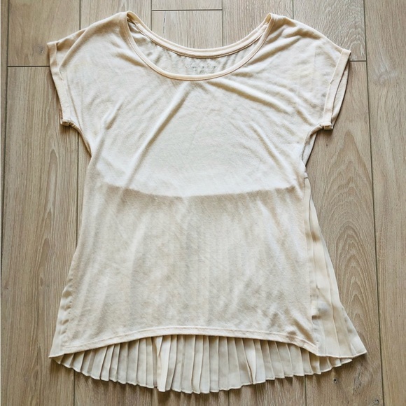 American Eagle Outfitters Cream Happy Hour Tee - Picture 2 of 10